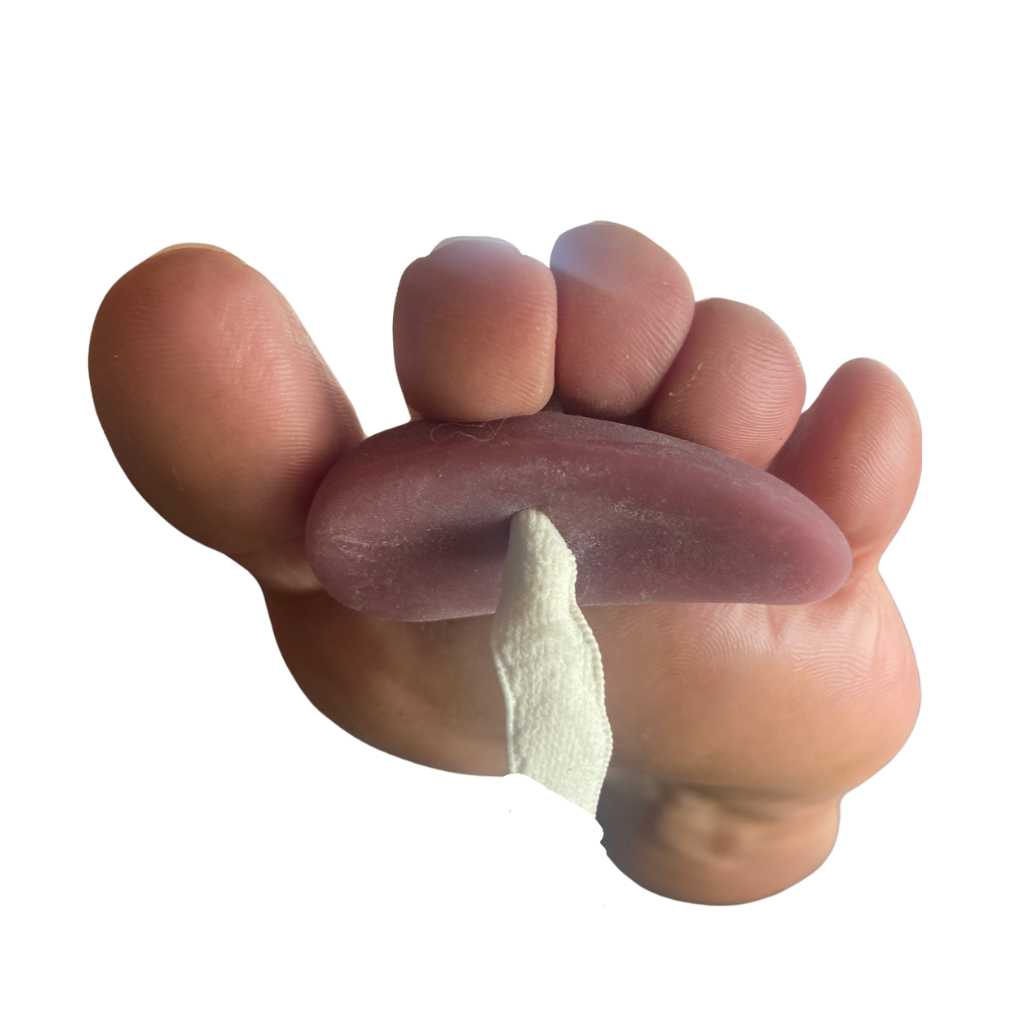 Hammer Toe Splint - adjustable gel crest pad - DrGaffneyBestFoot