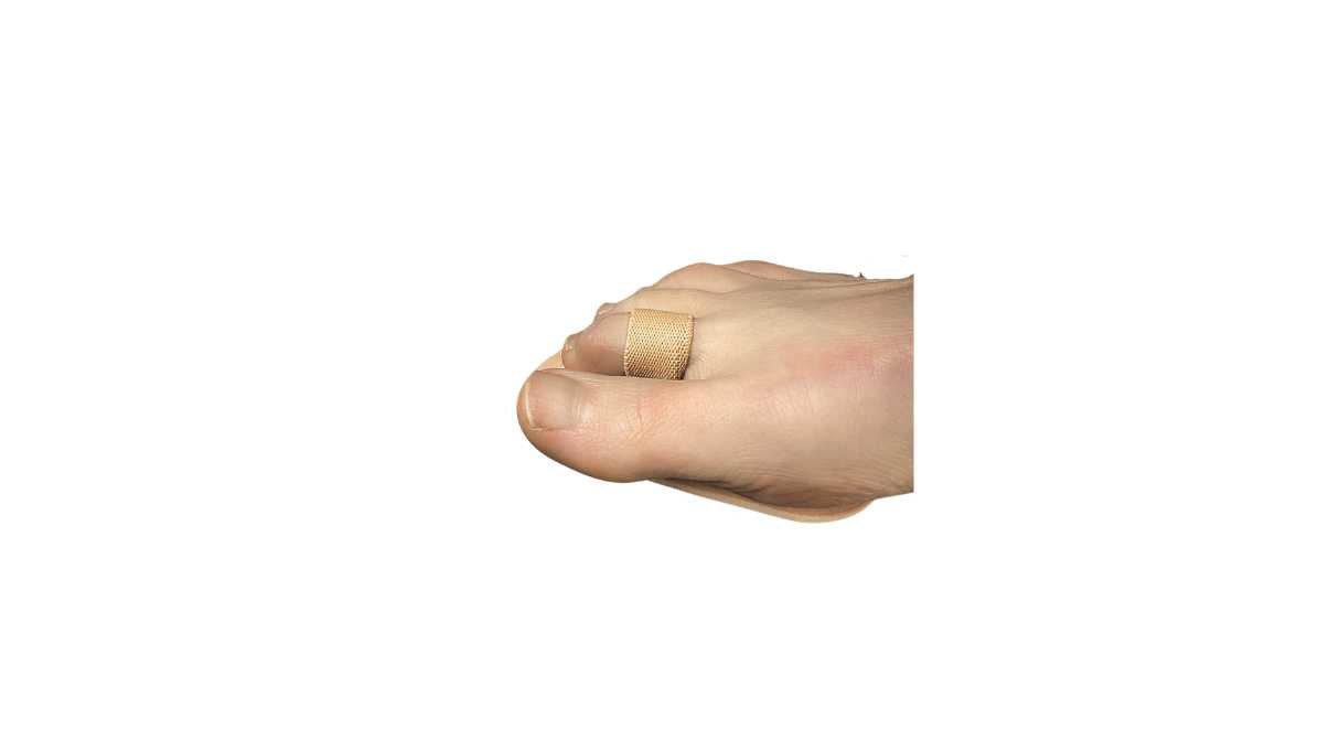 Toe Straightener - single toe (Budin Toe Splint) - DrGaffneyBestFoot