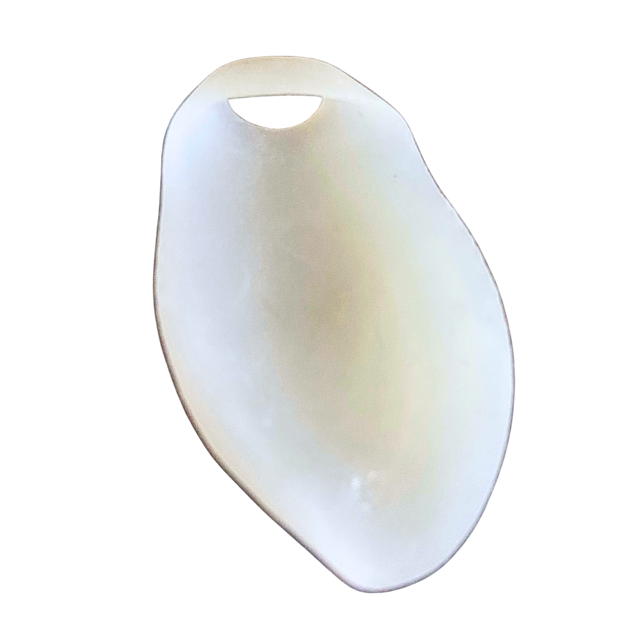  bunionette gel guard/pad with a hole on a white background