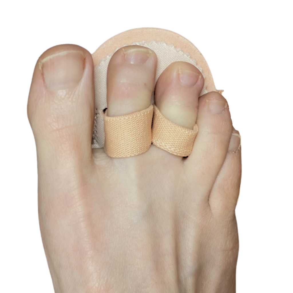 Double Toe Straightener  (Budin Toe Splint)