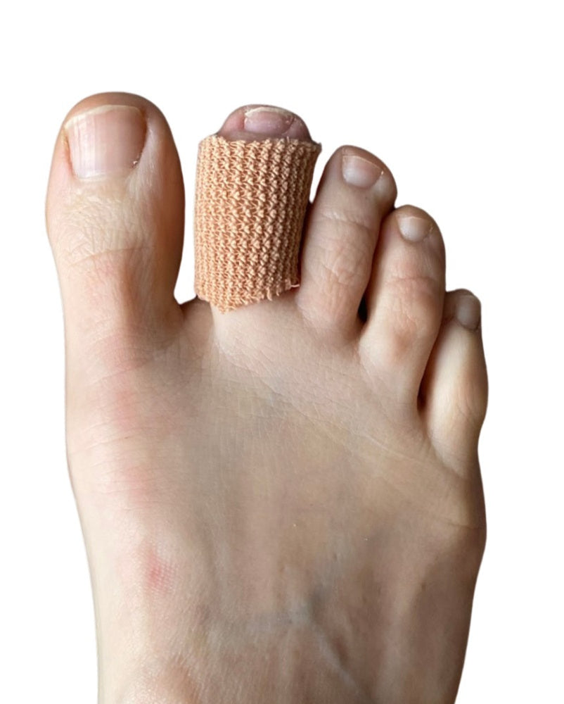 Fabric-Covered Gel Toe Tube